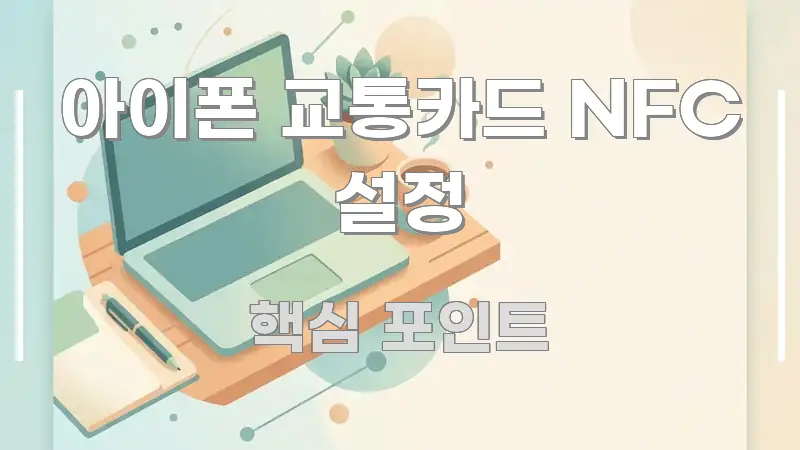 아이폰 교통카드 NFC 설정 쉽게 따라할 수 있는 정보 정리 카드 이미지 - 참고용 이미지
