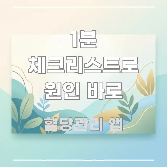 1분 체크리스트로 원인 바로 핵심 요약 1분 체크리스트로 원인 바로 스마트하게 정리된 글 소개 썸네일 이미지 - 설명을 돕는 이미지