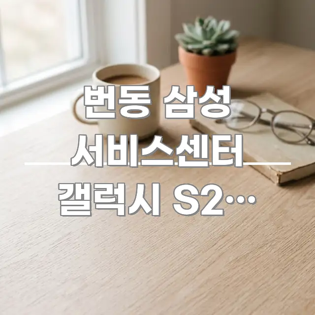 번동 삼성 서비스센터 갤럭시 S24 지문인식 센서 오류 핵심 내용을 정리한 핵심 키워드 시각화 이미지
