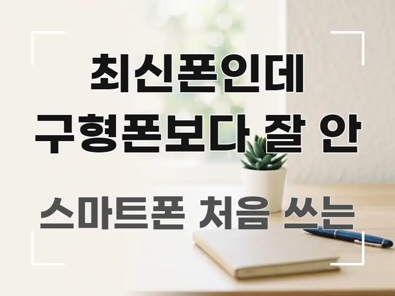 최신폰인데 구형폰보다 잘 안 핵심 요약 최신폰인데 구형폰보다 잘 안 흐름을 잡아주는 핵심 정보 비주얼 - 글 흐름을 돕는 시각 자료