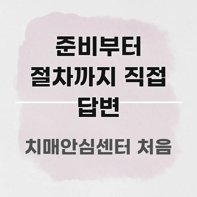 준비부터 절차까지 직접 답변 독자를 위해 선별한 정보 전달형 표지 이미지 - 참고용 이미지