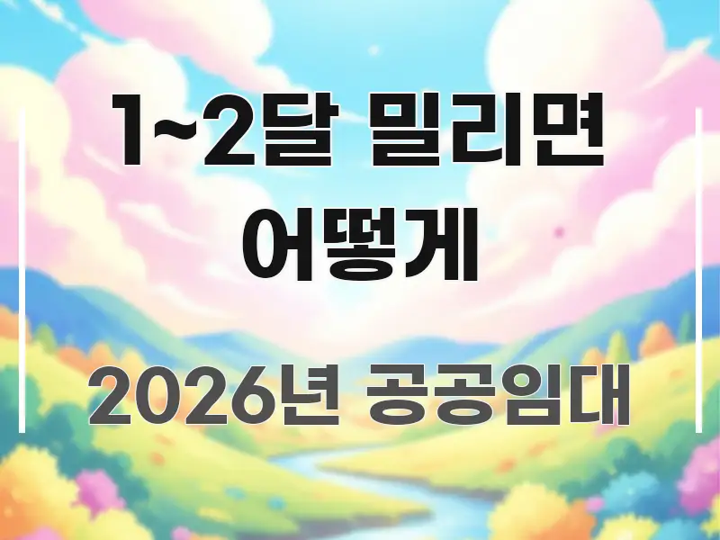 1~2달 밀리면 어떻게 핵심 요약 1~2달 밀리면 어떻게 실생활에 도움되는 블로그 대표 이미지