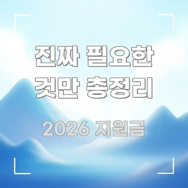 진짜 필요한 것만 총정리 쉽게 따라할 수 있는 정보 요약 포스터 - 내용 요약을 위한 이미지