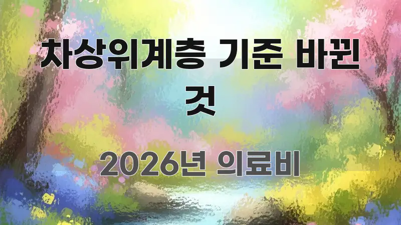차상위계층 기준 바뀐 것 실생활에 도움되는 심플 타이포그래피 표지