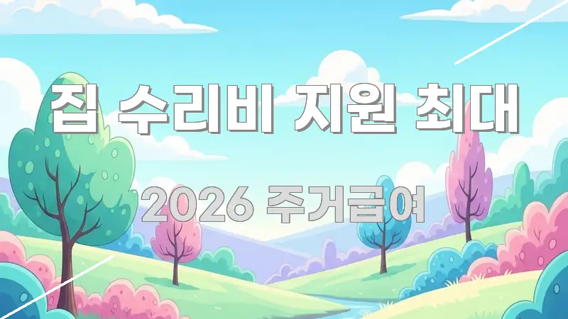 집 수리비 지원 최대 독자를 위해 선별한 타이포그래피 블로그 표지