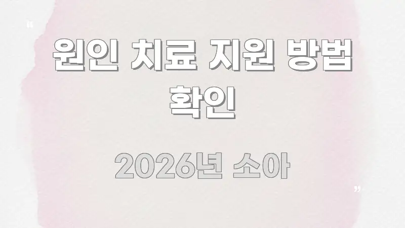 원인 치료 지원 방법 확인 효율적으로 구성된 텍스트 기반 블로그 이미지