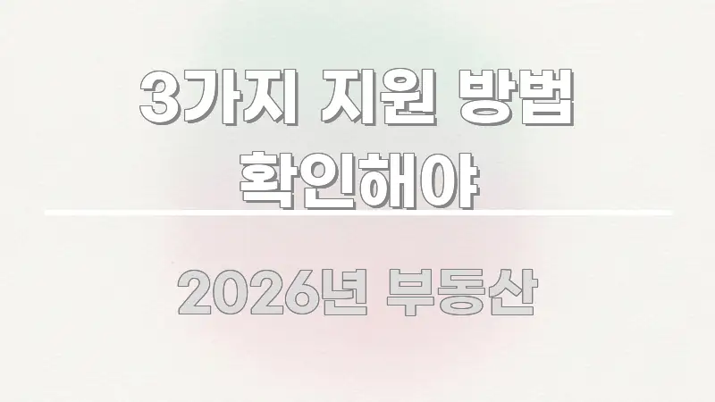 3가지 지원 방법 확인해야 바로 활용 가능한 정보 전달형 표지 이미지 - 활용 예시 이미지