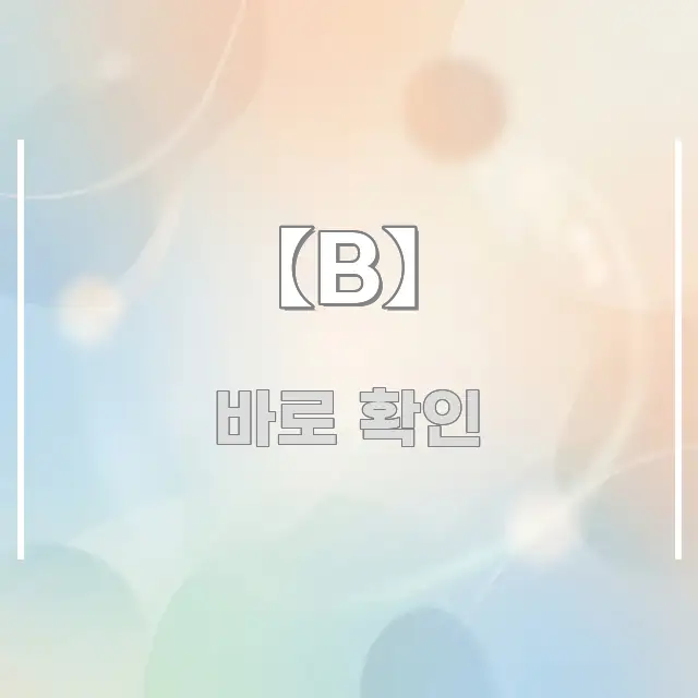 【B】 핵심 요점 중심의 스마트 정보 카드