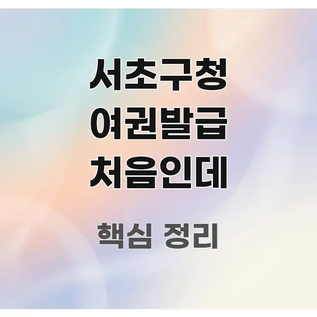 서초구청 여권발급 처음인데 한눈에 보기 좋게 요약한 텍스트 중심 디자인 표지 - 가독성을 높이는 이미지