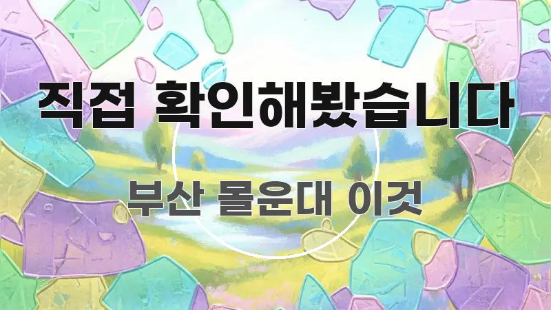 직접 확인해봤습니다 심플하고 명확하게 정리한 블로그 섹션 구분 이미지 - 내용 요약을 위한 이미지