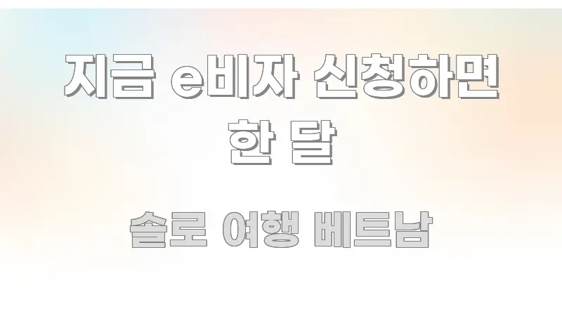 지금 e비자 신청하면 한 달 한눈에 들어오는 블로그 섹션 구분 이미지 - 활용 예시 이미지