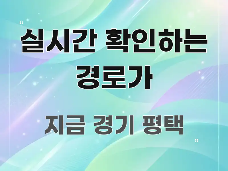 실시간 확인하는 경로가 핵심 내용을 정리한 핵심 키워드 시각화 이미지 - 독자 이해를 위한 이미지