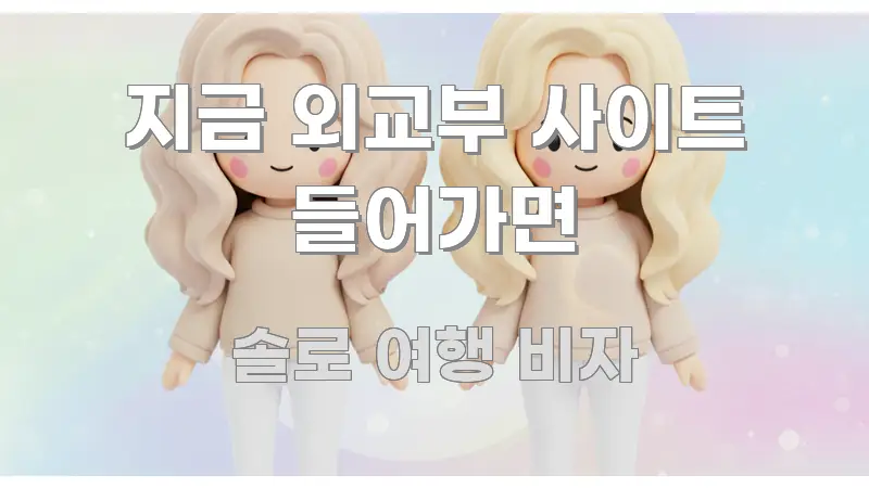 지금 외교부 사이트 들어가면 전문가가 선별한 블로그 섹션 구분 이미지 - 참고용 이미지