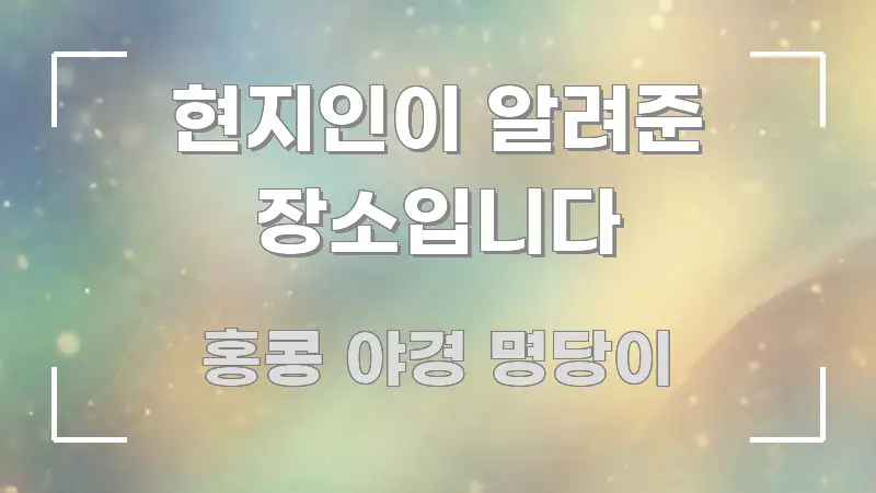 현지인이 알려준 장소입니다 요점만 뽑아낸 콘텐츠 요약 표지 이미지