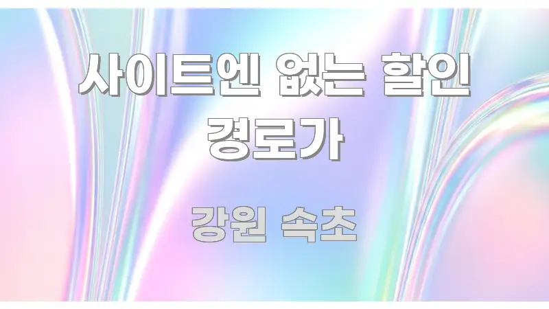 사이트엔 없는 할인 경로가 핵심 요약 사이트엔 없는 할인 경로가 중요 내용만 뽑은 정보 요약 포스터 - 활용 예시 이미지