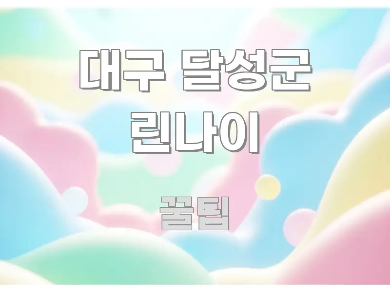 대구 달성군 린나이 독자를 위해 선별한 핵심 정리 썸네일 이미지 - 본문 내용과 연관된 이미지