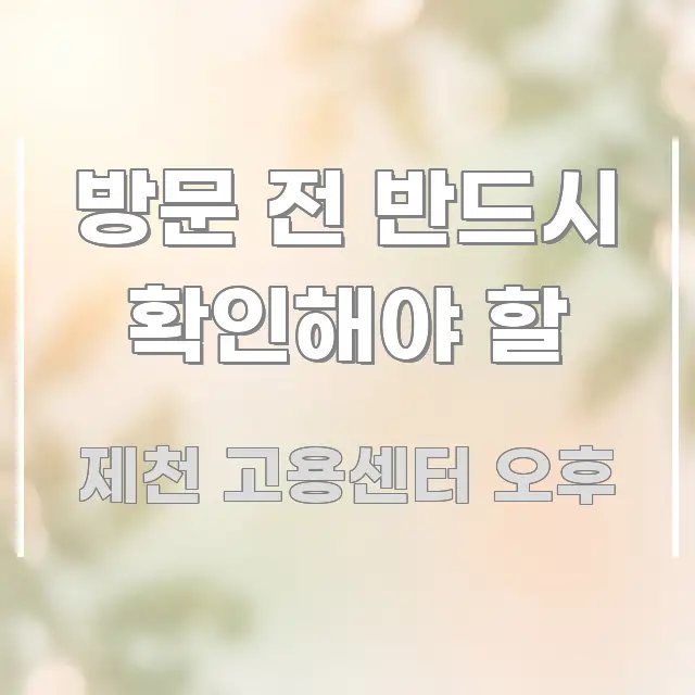 방문 전 반드시 확인해야 할 핵심 정보를 압축한 심플 타이포그래피 표지 - 설명을 돕는 이미지