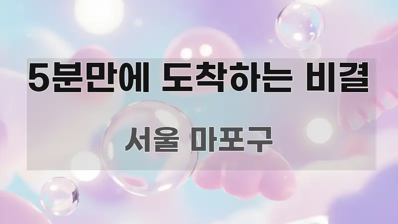 5분만에 도착하는 비결 가독성 높게 정리한 포스트 대표 비주얼 이미지 - 가독성을 높이는 이미지