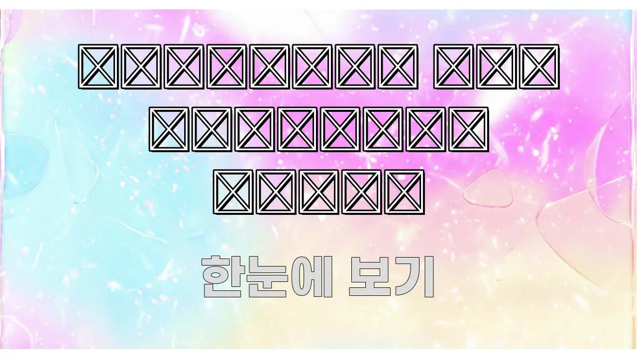 암보험 암 생존자 취업 스마트하게 정리된 텍스트 포스터 이미지 - 설명을 돕는 이미지