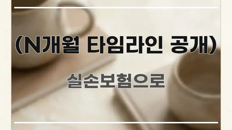 (N개월 타임라인 공개) 주요 흐름을 설명한 정보 요약 인포그래픽 이미지 - 글 흐름을 돕는 시각 자료