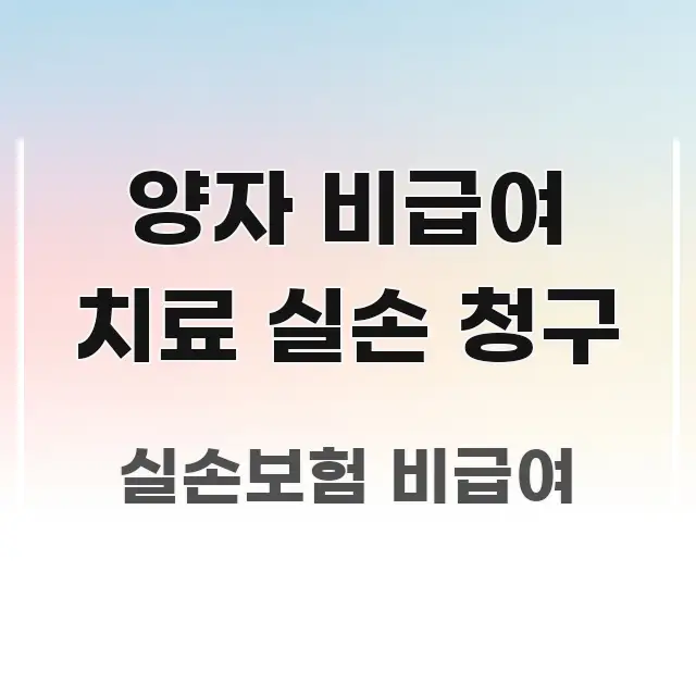 양자 비급여 치료 실손 청구 핵심 요약 양자 비급여 치료 실손 청구 핵심만 담은 텍스트 기반 블로그 이미지 - 내용 요약을 위한 이미지