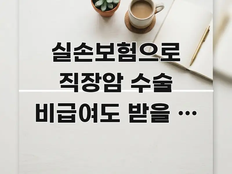실손보험으로 직장암 수술 비급여도 받을 수 있다? 알고 카드뉴스 표지 실손보험으로 직장암 수술 비급여도 받을 수 있다? 알고 구조적으로 정리된 핵심 키워드 시각화 이미지