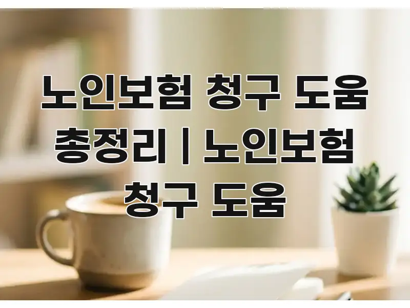 노인보험 청구 도움 총정리 | 노인보험 청구 도움 독자를 위해 선별한 정보 요약 인포그래픽 이미지 - 활용 예시 이미지