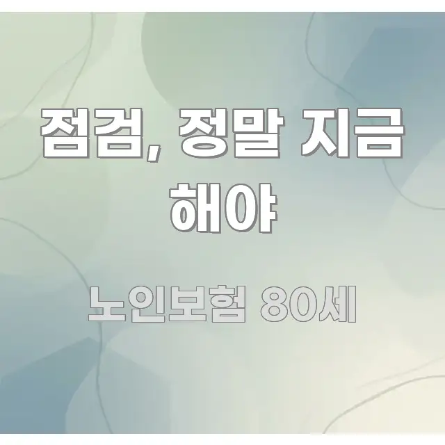 점검, 정말 지금 해야 한눈에 들어오는 핵심 정리 썸네일 이미지