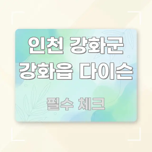 인천 강화군 강화읍 다이슨 요점만 뽑아낸 블로그 대표 이미지 - 글 흐름을 돕는 시각 자료