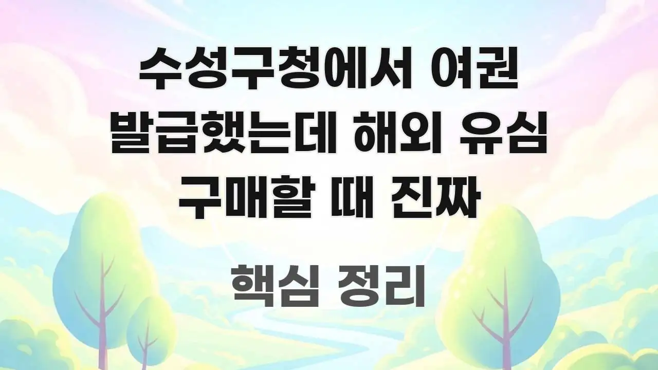 수성구청에서 여권 발급했는데 해외 유심 구매할 때 진짜 가독성 높게 정리한 정보 요약 포스터 - 글 흐름을 돕는 시각 자료