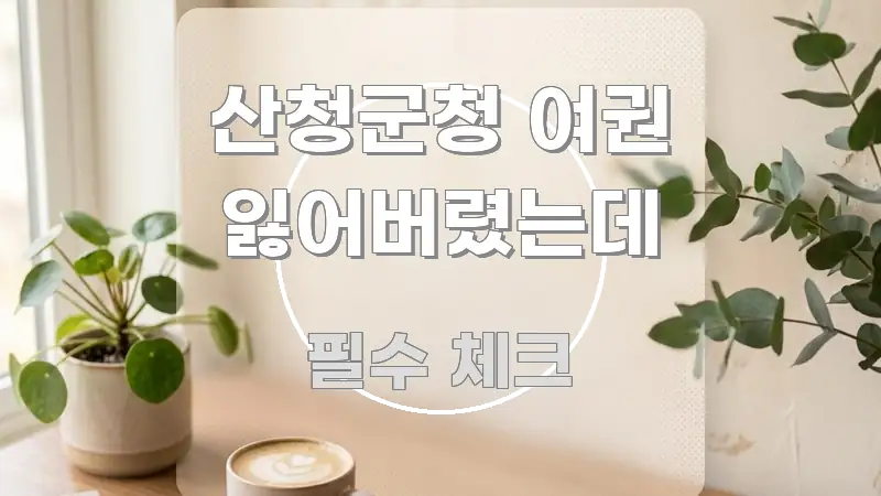 산청군청 여권 잃어버렸는데 핵심 키워드 중심의 카드뉴스 스타일 이미지 - 내용 요약을 위한 이미지