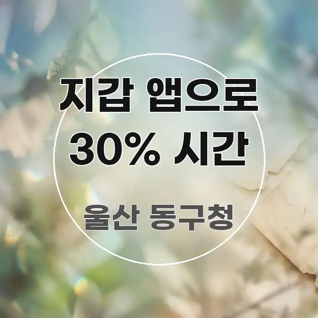 지갑 앱으로 30% 시간 명확하게 정리된 카드뉴스 스타일 이미지 - 내용 요약을 위한 이미지