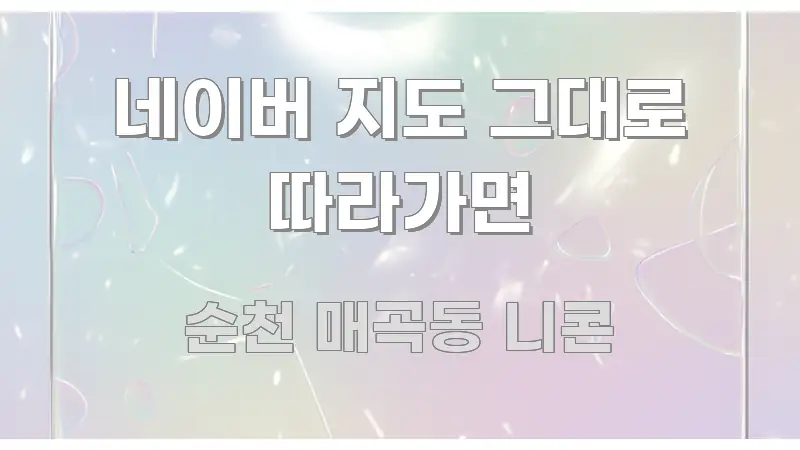 네이버 지도 그대로 따라가면 시선을 사로잡는 콘텐츠 요약 표지 이미지 - 설명을 돕는 이미지