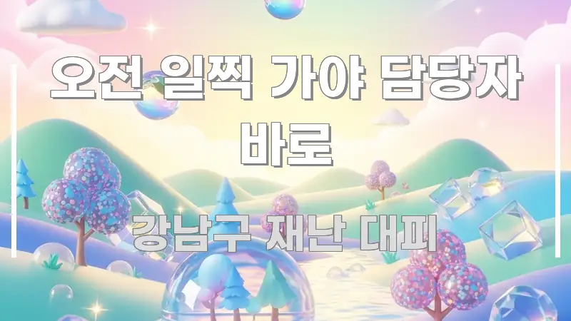 오전 일찍 가야 담당자 바로 한눈에 들어오는 콘텐츠 요약 표지 이미지 - 활용 예시 이미지